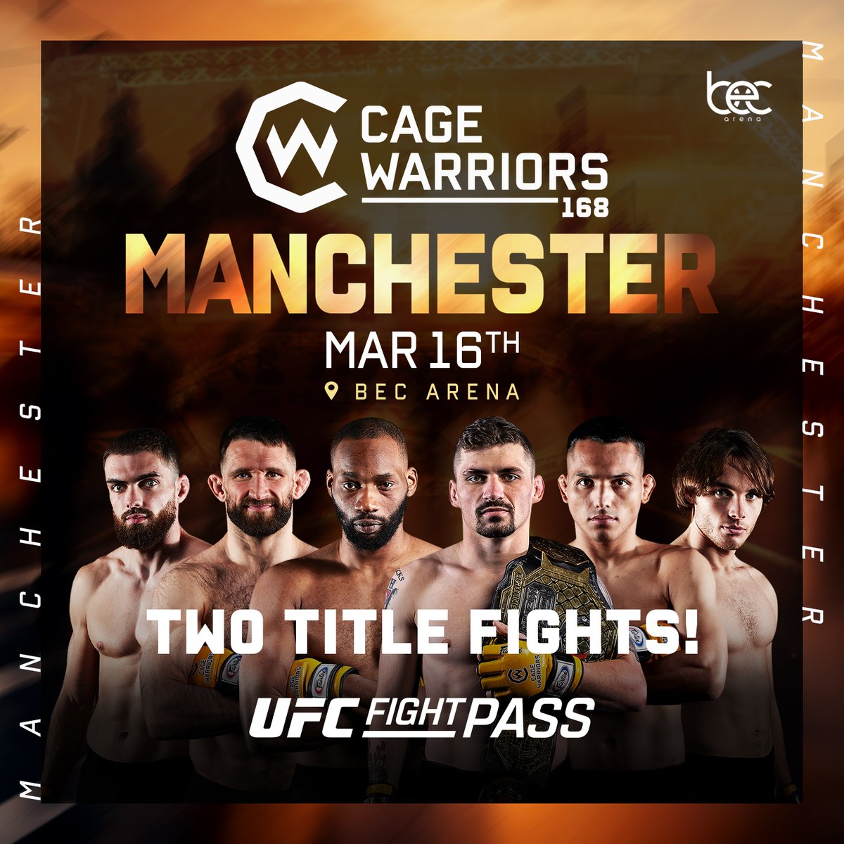 CageWarriors's tweet photo. It's DOUBLE TROUBLE in Manny π₯
Delve into our preview ahead of back-to-back #CW167 & #CW168 fight nights π https://t.co/vYL9QzNowl
