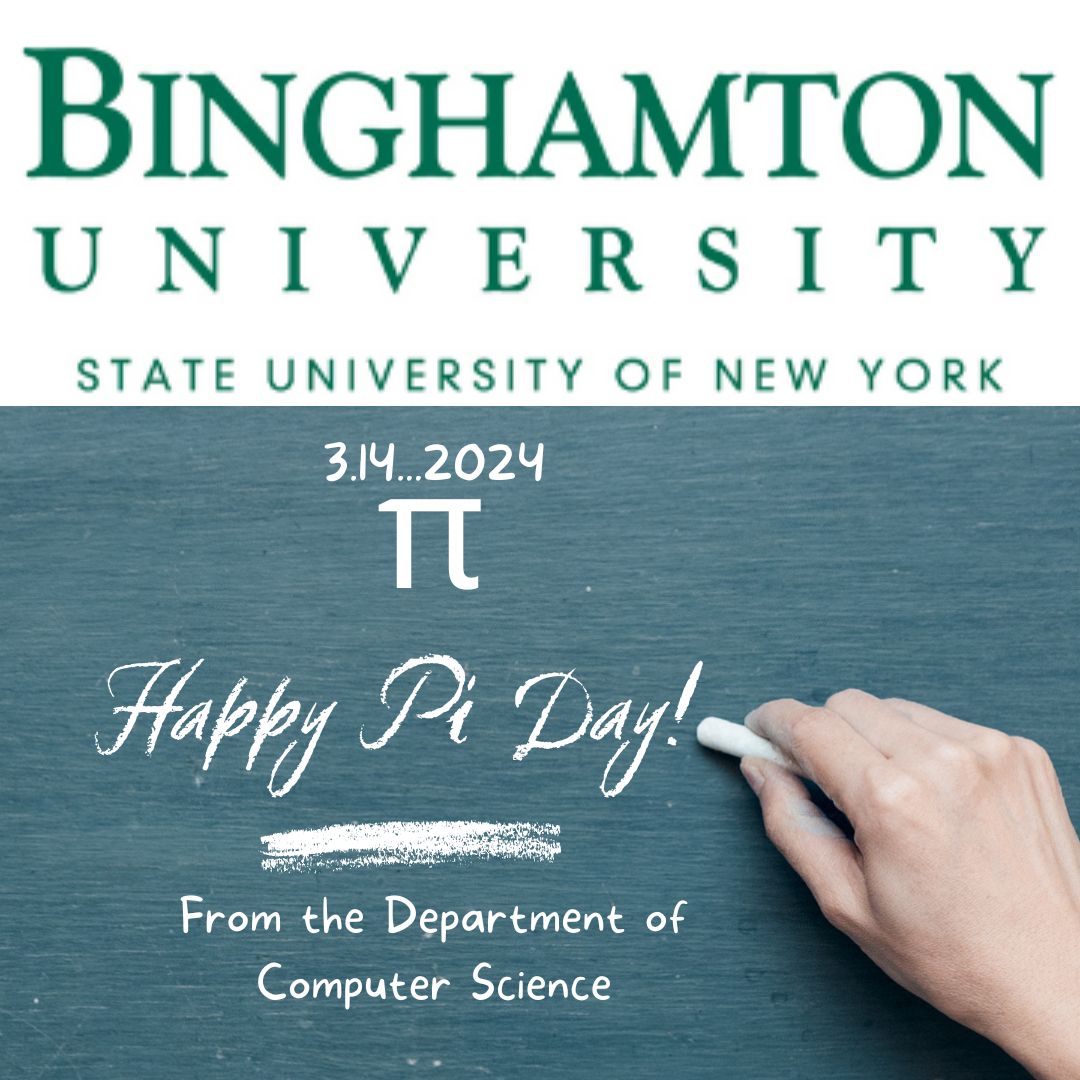 #PiDay <a href="/bing_watson/">Watson College - Binghamton University</a> <a href="/binghamtonu/">Binghamton University</a>