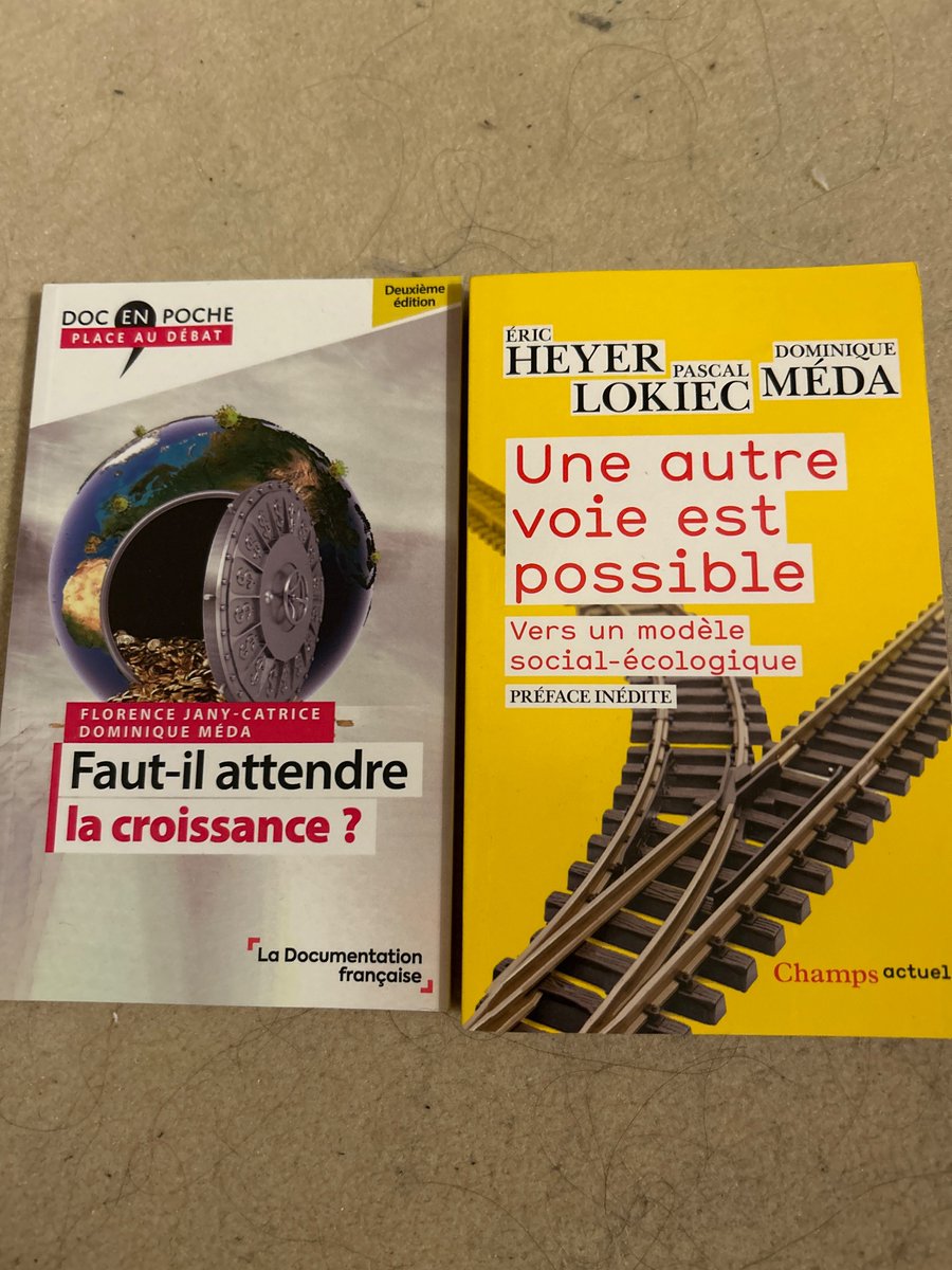 GloriaCasa77's tweet image. J’en profite pour conseiller naturellement les analyses fines @VeblenInstitute et surtout les ouvrages de Dominique Méda #Veblen #DominiqueMeda #UneAutreVoie / avec @HeyerEric pour l’un, Florence Jany-Catrice pour l’autre #VisionAutreVoie 💪💪💪