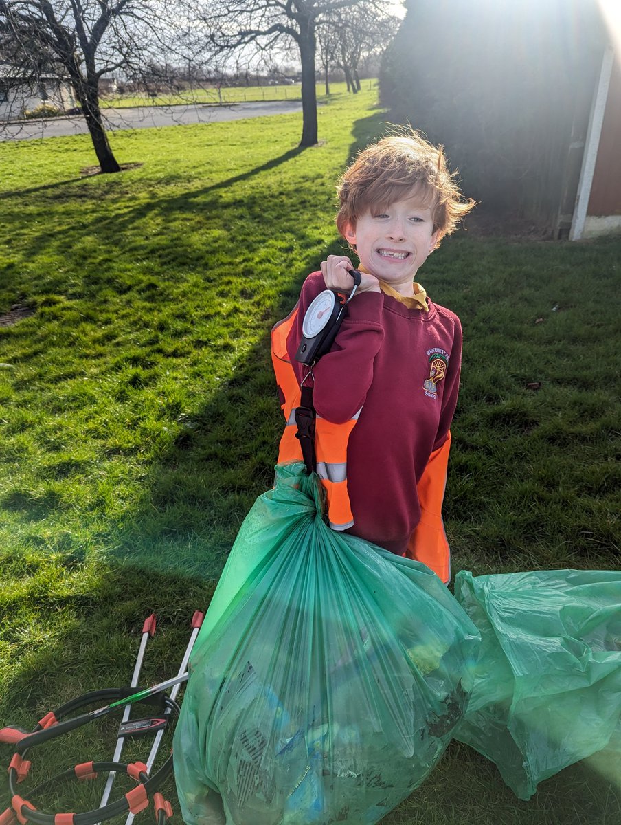 Two bags after school yesterday. He was annoyed at all the snacks wrappers in the grass so instead of moaning he just went and tidied it up. #youngenvironmentalist #takeaction #litterpicking #community #litterhero #lovewhereyoulive