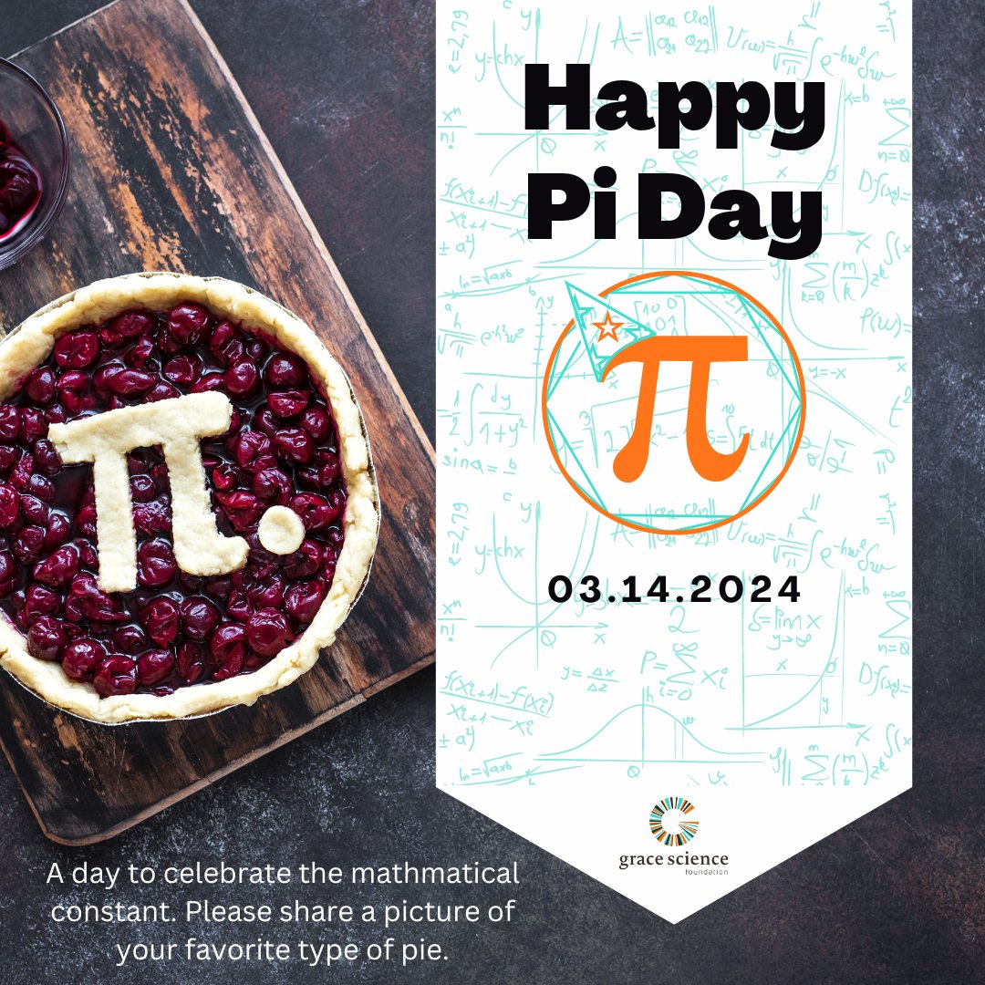 Pi Day is observed on March 14 (the 3rd month) since 3, 1, and 4 are the first three significant figures of π. It was founded in 1988 by Larry Shaw, an employee of the San Francisco science museum, the Exploratorium.#NGLY1 #RareDisease #PiDay