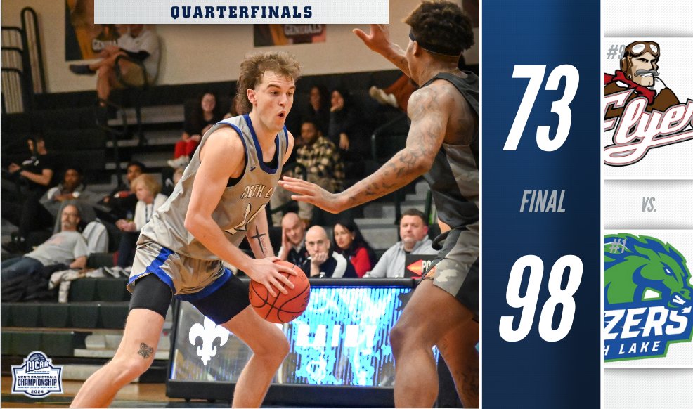 🤜 Pushing through!

Top-seeded Dallas-North Lake defeats Sandhills to advance to the 2024 #NJCAABasketball DIII Men's Championship Semifinals.

njcaa.org/championships/…
