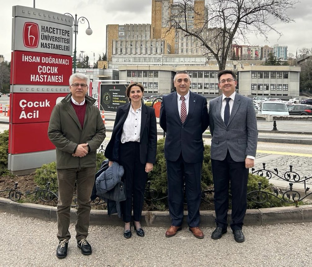 Really honoured to visit the Radiology Department of the Hacettepe University, Ankara, Turkey. A warm thank you to the Head of Department Prof. Dr. Mustafa Özmen, Prof. Dr. Deniz Akata and Prof. Dr. Mehmet Onur, for the outstanding reception and for the support. @ESREuroSafe