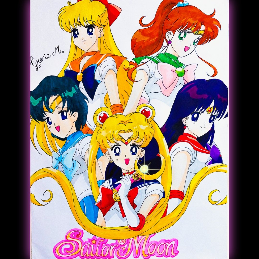 Sailor Moon 🌙🐈‍⬛🐈 
#SailorMoon #Serena
#venus #Mars  #Mercury #Jupiter