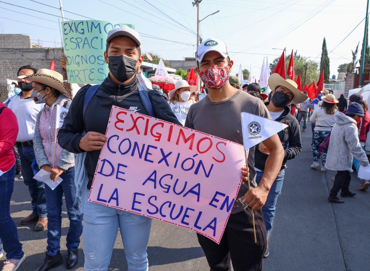 #XóchitlFloresNoCumple Ante la omisión a las denuncias que el pueblo ya hizo en las calles no nos queda sino manifestar nuestra inconformidad por su indolencia. Queremos agua en #Chimalhuacan