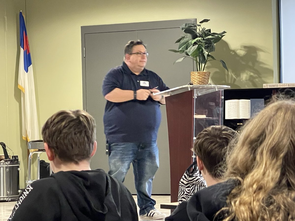 FightingKnights's tweet image. The staff was terrific with their testimonies! We even made sure someone walked out of the store with this donated MJ card. #FaithKnowledgeService