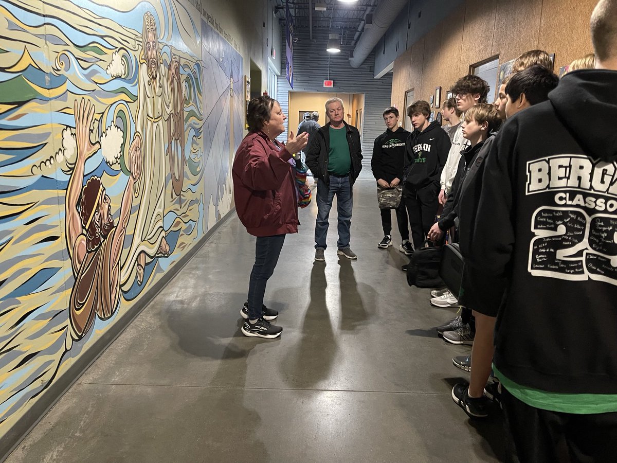 FightingKnights's tweet image. The staff was terrific with their testimonies! We even made sure someone walked out of the store with this donated MJ card. #FaithKnowledgeService