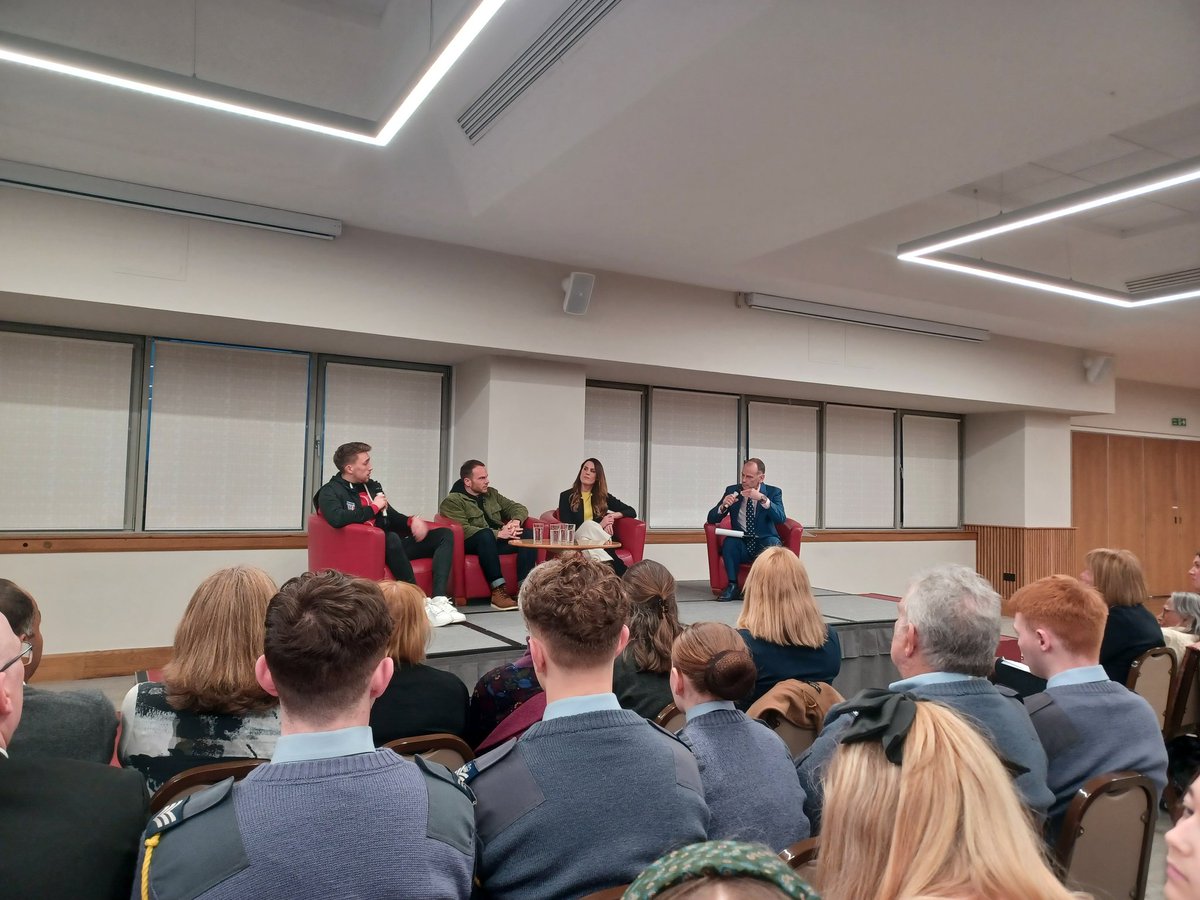 Great to be at the Tyne and Wear High Sheriff awards ceremony with <a href="/dameirenehays/">High Sheriff of Tyne and Wear 2023/24</a> and one of our Temple Raiders to meet his #SAFC heroes Dan Neil.