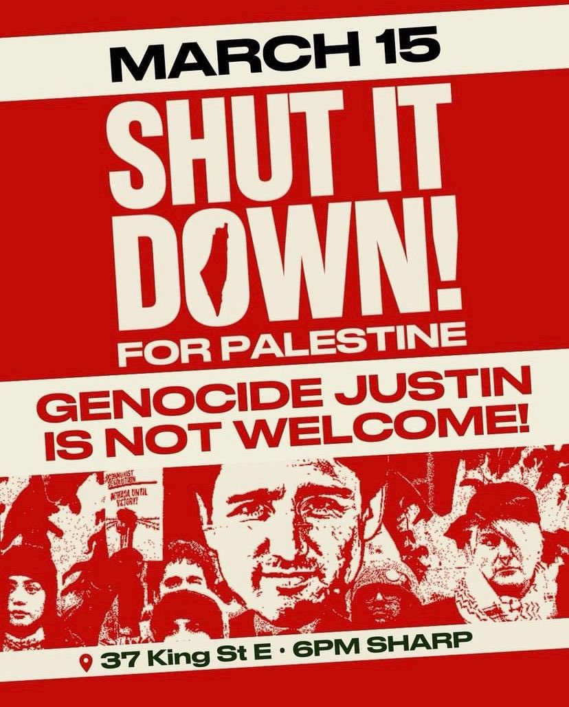 anna_lippman's tweet photo. Toronto you know where you need to be tomorrow #AllOutForGaza #FreePalestine #PermanentCeaseFireNow #StopArmingIsrael https://t.co/H4gfKfZmBs