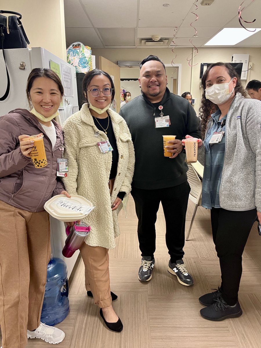 TKCshc's tweet photo. One integral part of The Kindness Coalition is bringing together healthcare workers across professions and departments to connect over boba and discussions about kindness. Events are open to all healthcare workers! @StanfordMedRes @PoonamHosamani @StanfordDeptMed @StanfordHospMed https://t.co/JCVJmrv2KX