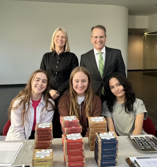 Thanks to the NHED and @NHEdCommr for spending Pi Day at the Academy for Science and Design. We enjoyed having you as our guests.