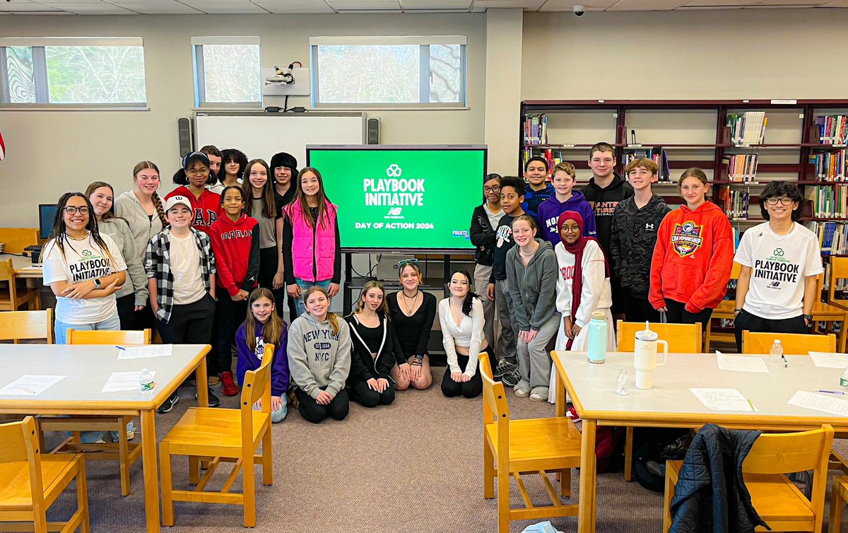 No better way to end our 2024 Playbook season than with the Day of Action. Beyond proud and impressed by this group of <a href="/NortonMiddle/">Principal Hayward</a> student leaders. Looking forward to continuing this legacy at <a href="/NortonSchools/">Norton Public Schools</a> for years to come.<a href="/TeamProject351/">Project 351</a> #NPSPride #35ONE #PlaybookInitiative