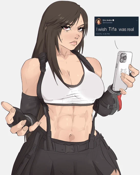 "REACT GAME" Part 1Reply with unhinged comments and Tifa Lockhart will react to the funniest ones ! 
