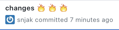 .@beemdvp loves my commit messages vol. 2
