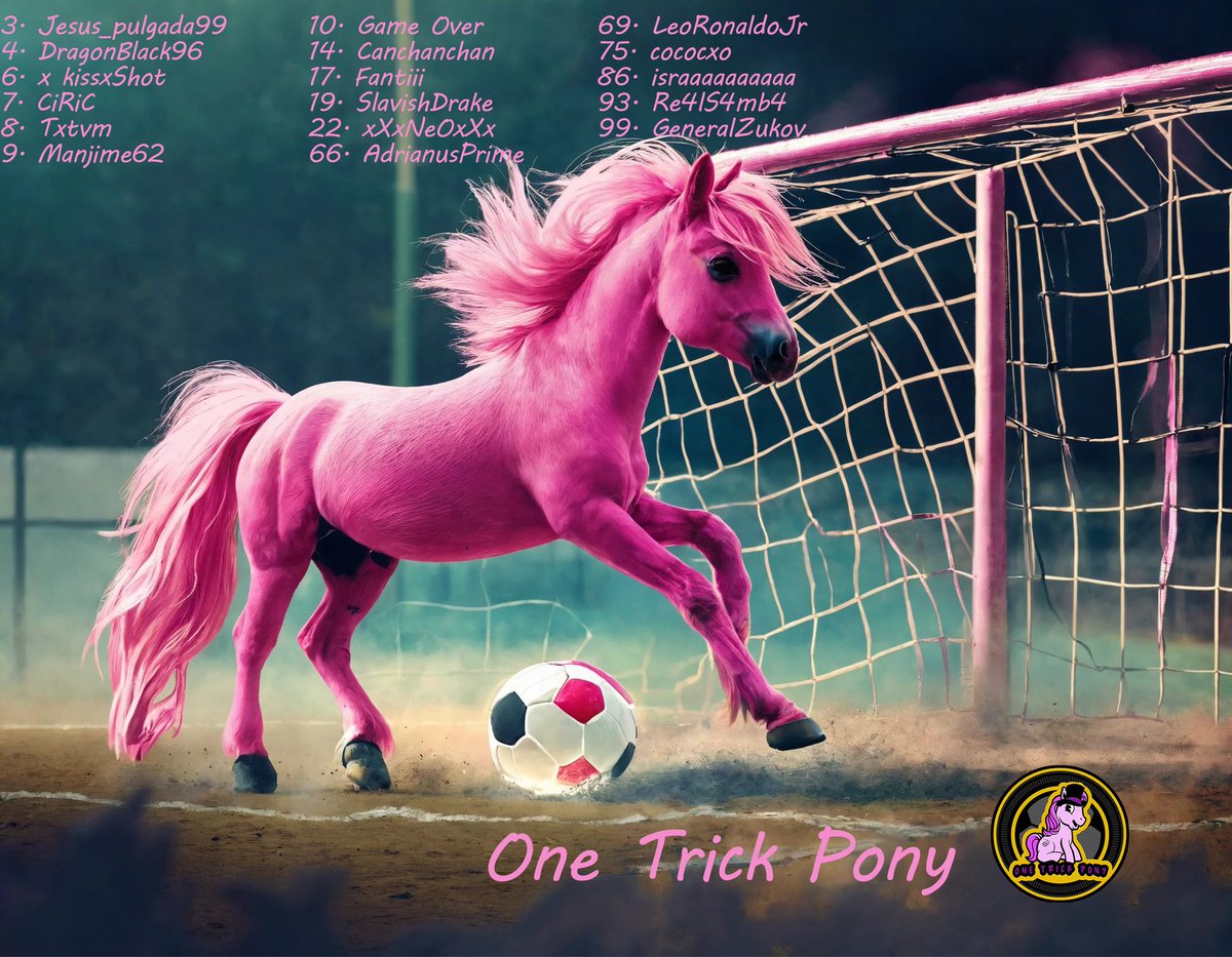 Aprovechamos la ocasión para presentar a los 17 valientes dispuestos a dejarse los cascos esta temporada!!

Bienvenidos a vuestra cuadra!!!
🦄❤️🦄❤️🦄❤️🦄❤️🦄❤️🦄❤️