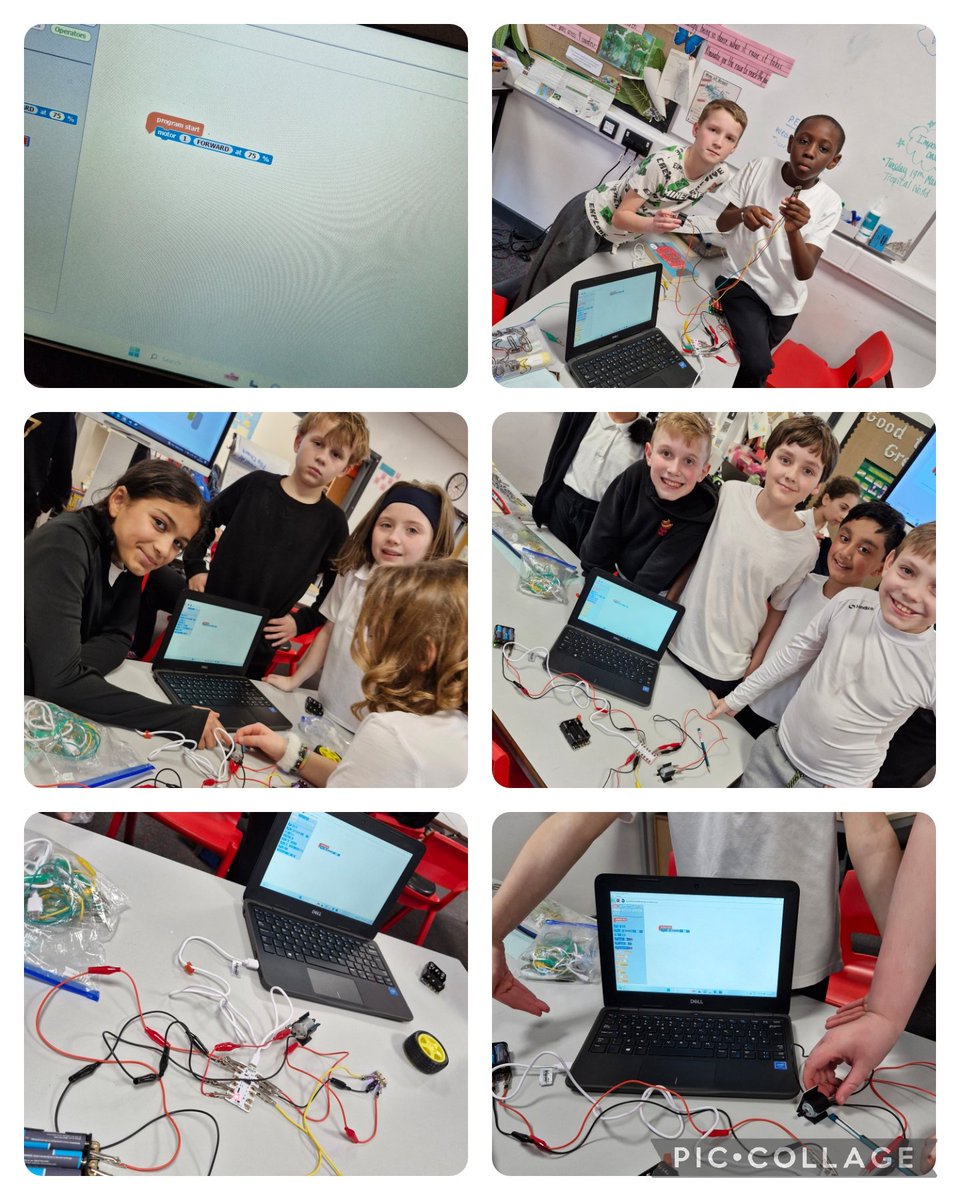 Today in ICT, we used Crumble to program a motor. We made the lights flash and the motor to spin, job done 🖥 💪🏼
<a href="/Inspire_Compute/">Inspire Computing</a> <a href="/Inspire_Ashton/">Inspire Academy</a>
