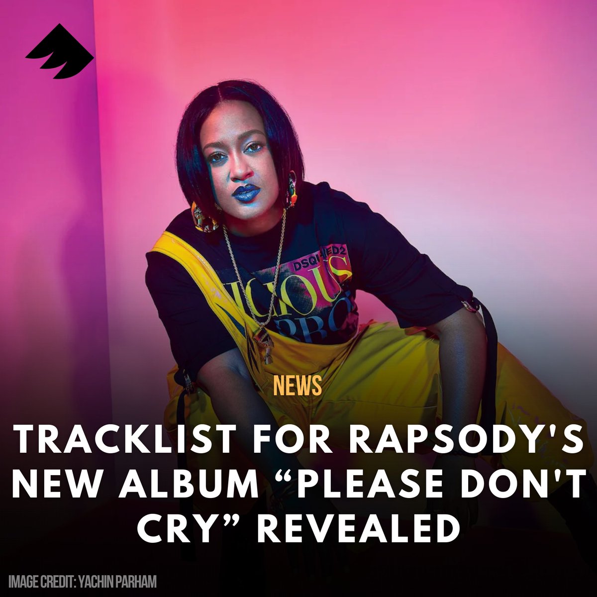 RespectMyRegion's tweet photo. The next album by #rapsody, "Please Don't Cry," has officially revealed a tracklist. This album includes 22 tracks and features with #lilwayne, #babytate, and more.
Releases May 17th https://t.co/p4cjNIf16g