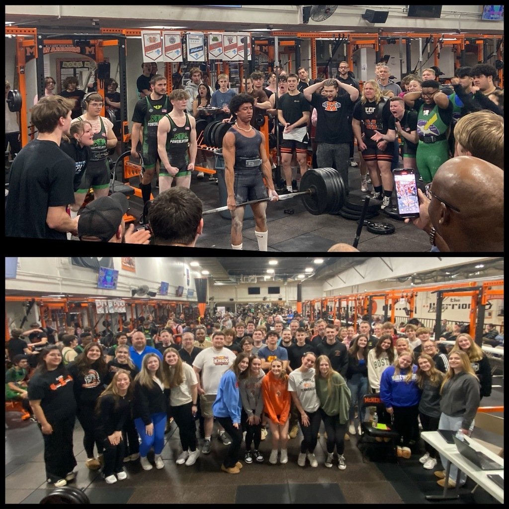 Congratulations to McHenry Powerlifting for emerging as team champion in the IHSPLA Regional Powerlifting meet Thursday at Upper Campus. In addition to McHenry, four other schools participated. 💪 Read more here: dist156.org/article/1507391 (IG: Link in bio.)