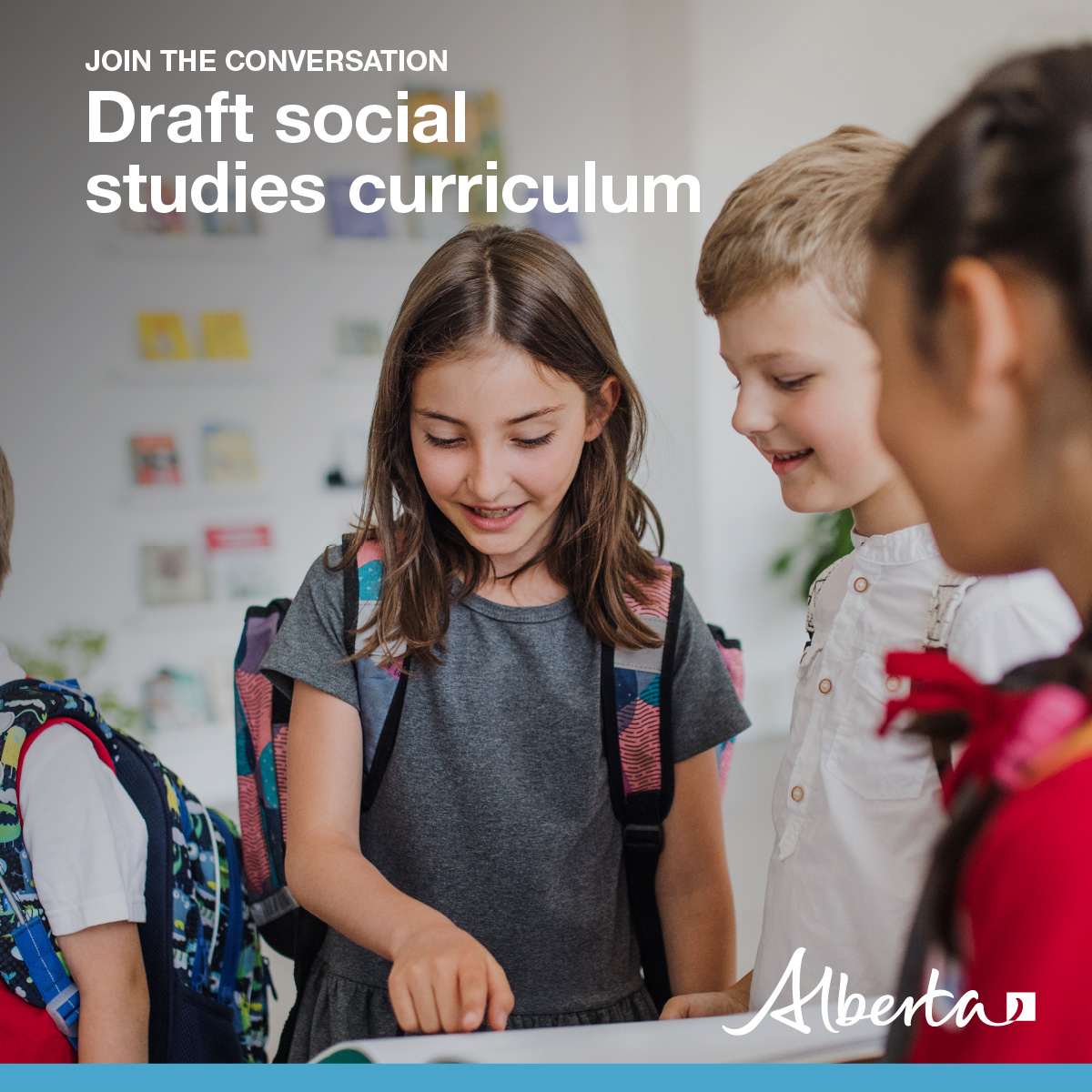 From now until March 29, Albertans can provide feedback on key learnings in the new #AbEd draft social studies curriculum at alberta.ca/curriculum-hav….

Feedback will be used to further refine the new draft K-6 social studies curriculum before it’s released later this spring.