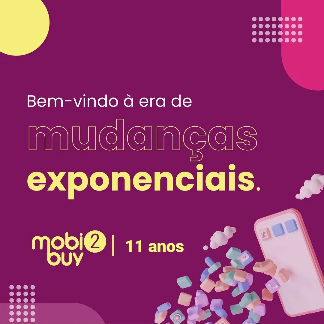 Hoje, a Mobi celebra 11 anos impulsionando mudanças com tecnologia e valores humanos. Agradecemos à equipe, parceiros e clientes por fazerem parte desta história. Juntos, estaremos prontos para mais desafios! 🎉🚀 #Mobi2buy #Fligoo #HumanDriven #AICompany