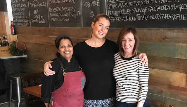 Meet Katie (right), the inspiring force behind Fratelli Westboro! For Katie, the bestselling item on the menu, Penne Pasquale, holds a special place—it's been a favourite since day one. ➤ Learn more about this year's Women in Westboro: bit.ly/3uKmL3h #WomenInWestboro