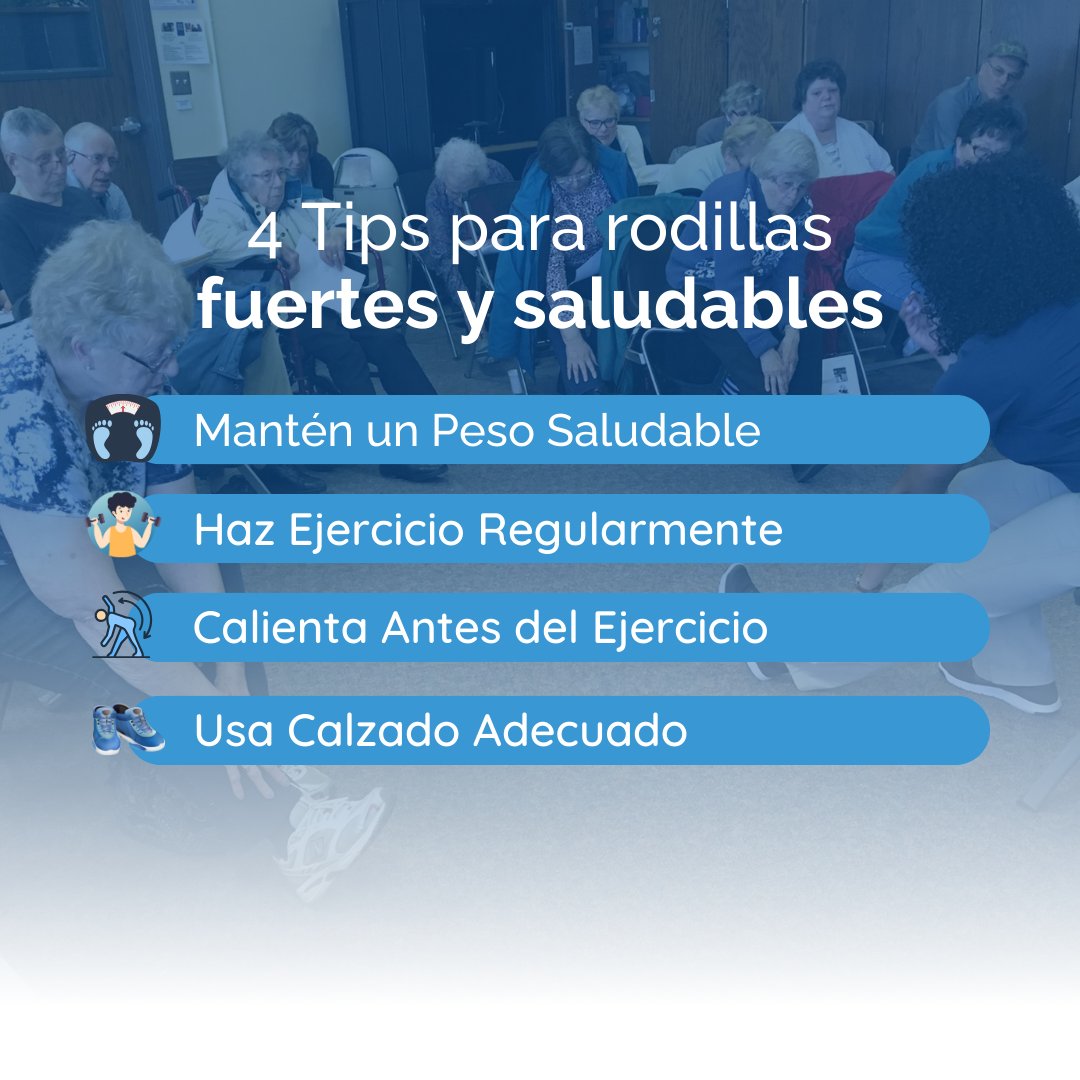 yourptm's tweet photo. ¡Cuida tus rodillas para una vida sin límites! 💪🦵 Descubre cómo mantenerlas fuertes y saludables con estos tips. 

¡Tú bienestar es nuestra prioridad!

📞 Llama a nuestra clínica al 414-281-3444 o
🌐 Visita nuestro sitio web en https://t.co/PzrNMc7Ppz https://t.co/RErrdV13zG