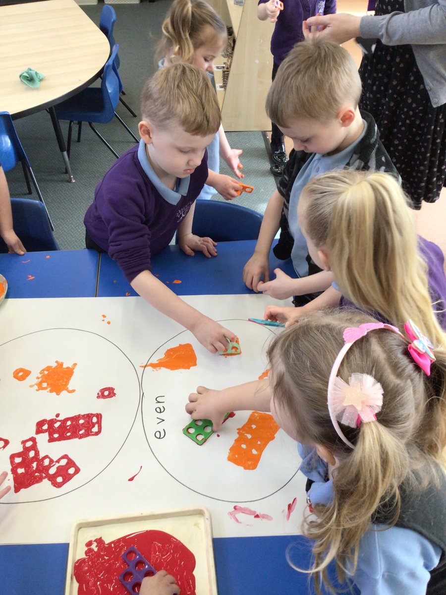 Team Tigers have been sorting odd and even numbers today! #EYFS @eboractrust #maths