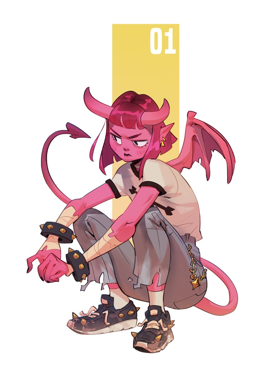 「Demon Girl 」|Max Greckeのイラスト