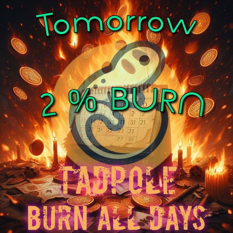 Frogztrik_'s tweet photo. Para mañana una gran quema de $TADF llegaremos al 2% del supply fuera de circulación 
Yo soy alcista en $TADF y tú? 
#LuncArmy #LuncBurn #lenny #TerraClassic #Bitcoin #Binance https://t.co/CvFqRB15lA