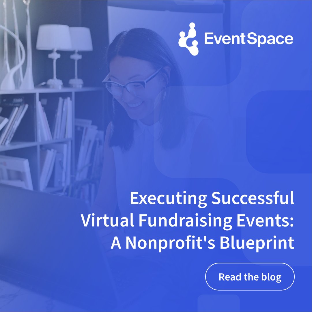 Turn your #VirtualFundraisingEvents into triumphs! 🚀 Our latest blog unveils a comprehensive blueprint for planning and executing successful online fundraisers. Ready to amplify your impact? Read the Blog: hubs.li/Q02jy0Fy0 #Nonprofits #ChangeMakers #EventSpace