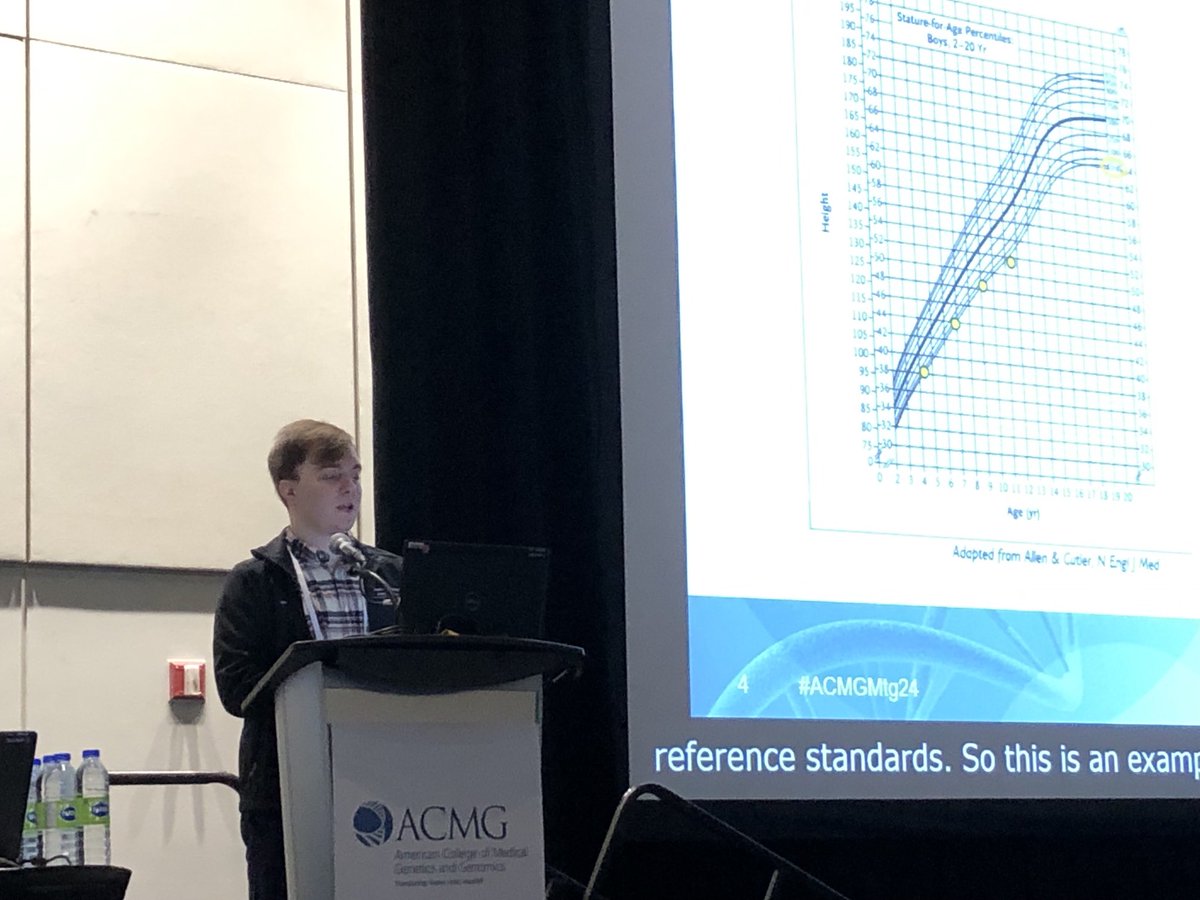 Great job by John Shelley presenting at #ACMGMtg2024 on height #PGS . ⁦@VUMCgenetics⁩ ⁦@vumcdbmi⁩ ⁦@VanderbiltMSTP⁩ .