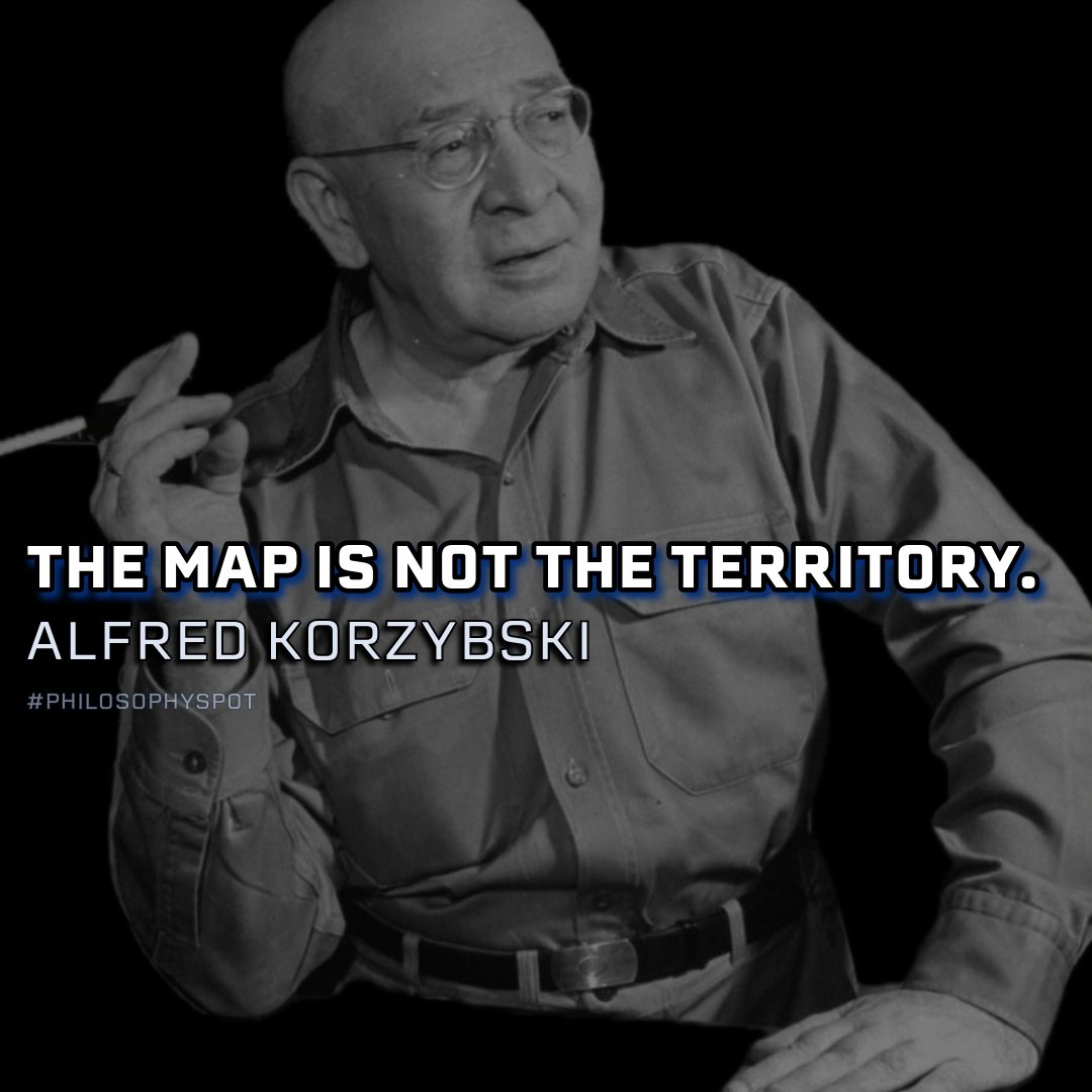 If words are not things, or maps are not the actual territory, then, obviously, the only possible link between the objective world and the linguistic world is found in structure, and structure alone.
#AlfredKorzybski 

#GeneralSemantics #TimeBinding 
#PhilosophySpot #Language