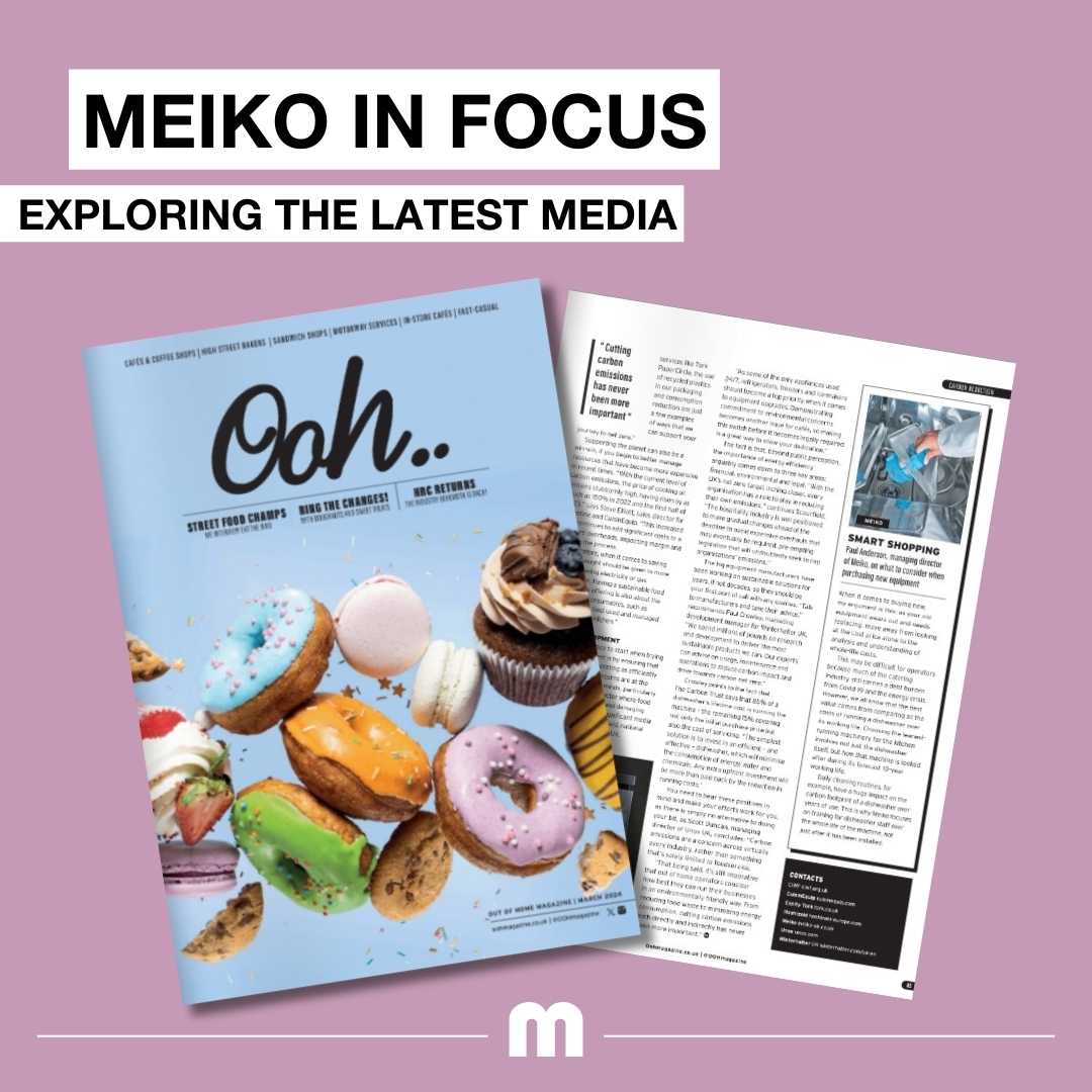 MEIKO IN FOCUS 🎯 CARB CUTTING! ✂️ There is no bigger topic right now than how to drastically reduce emissions and help make the planet cleaner. But where to start? 🤔 Find the top tips here: flickread.com/edition/html/6… #magazine #warewashing #meiko #thecleansolution #mymeiko