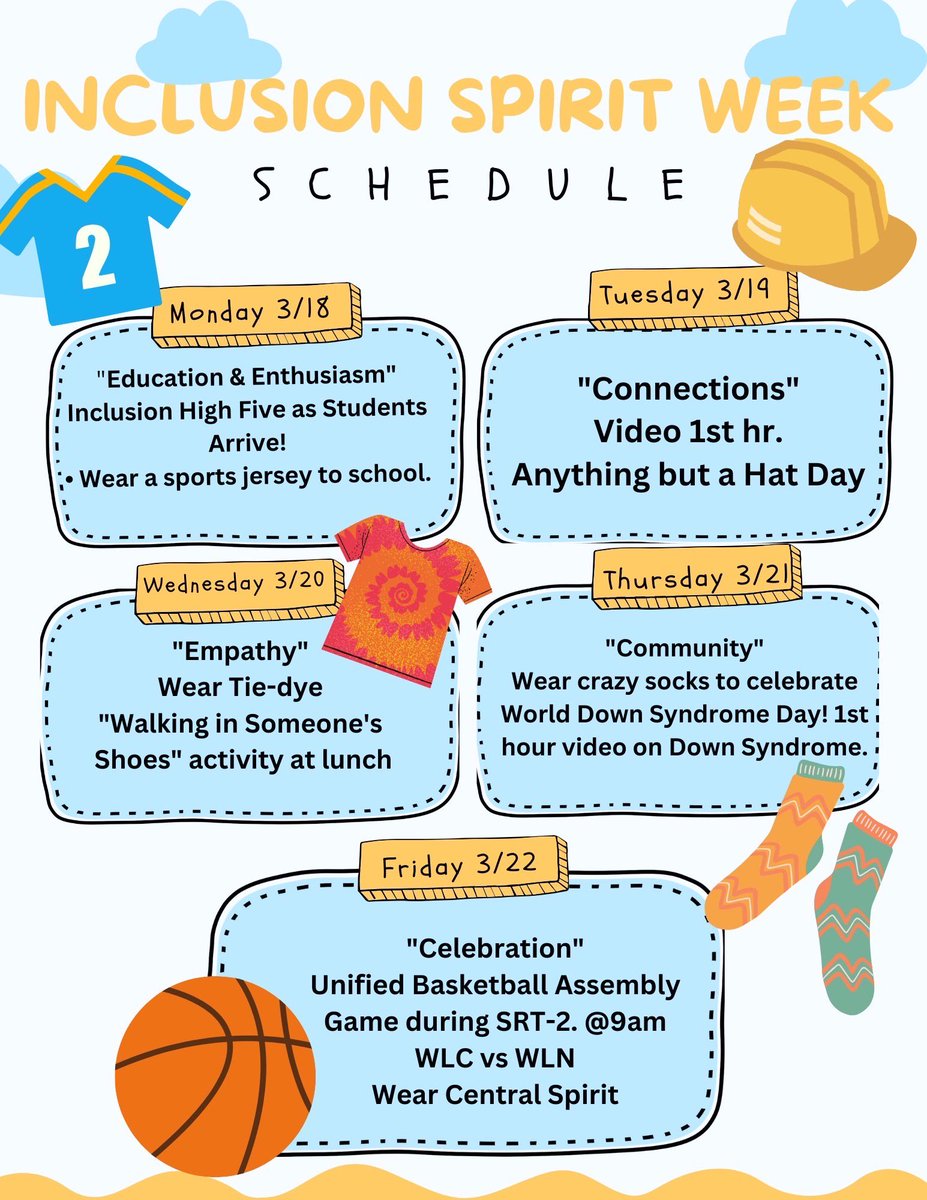 Inclusion Week is March 18-22.