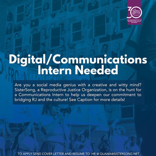 SisterSong: National Women of Color RJ Collective tweet media