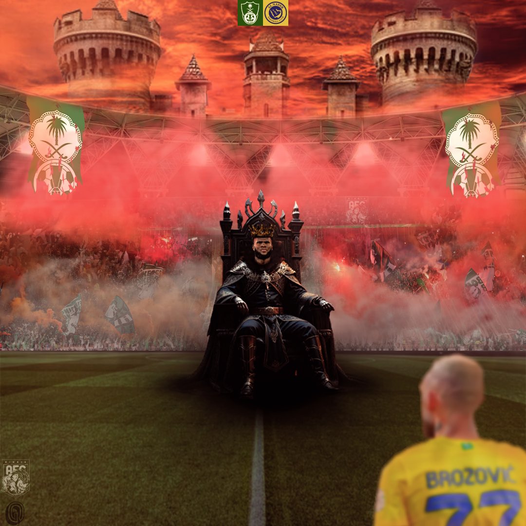 مُـبـاراة اليـوم 🟢⚪️

حيث جحيـم القلعـة! يواجه الأهلي خصمه النصر عند الساعة العاشرة مساءً 🏰

#diarioAFC | #Matchday