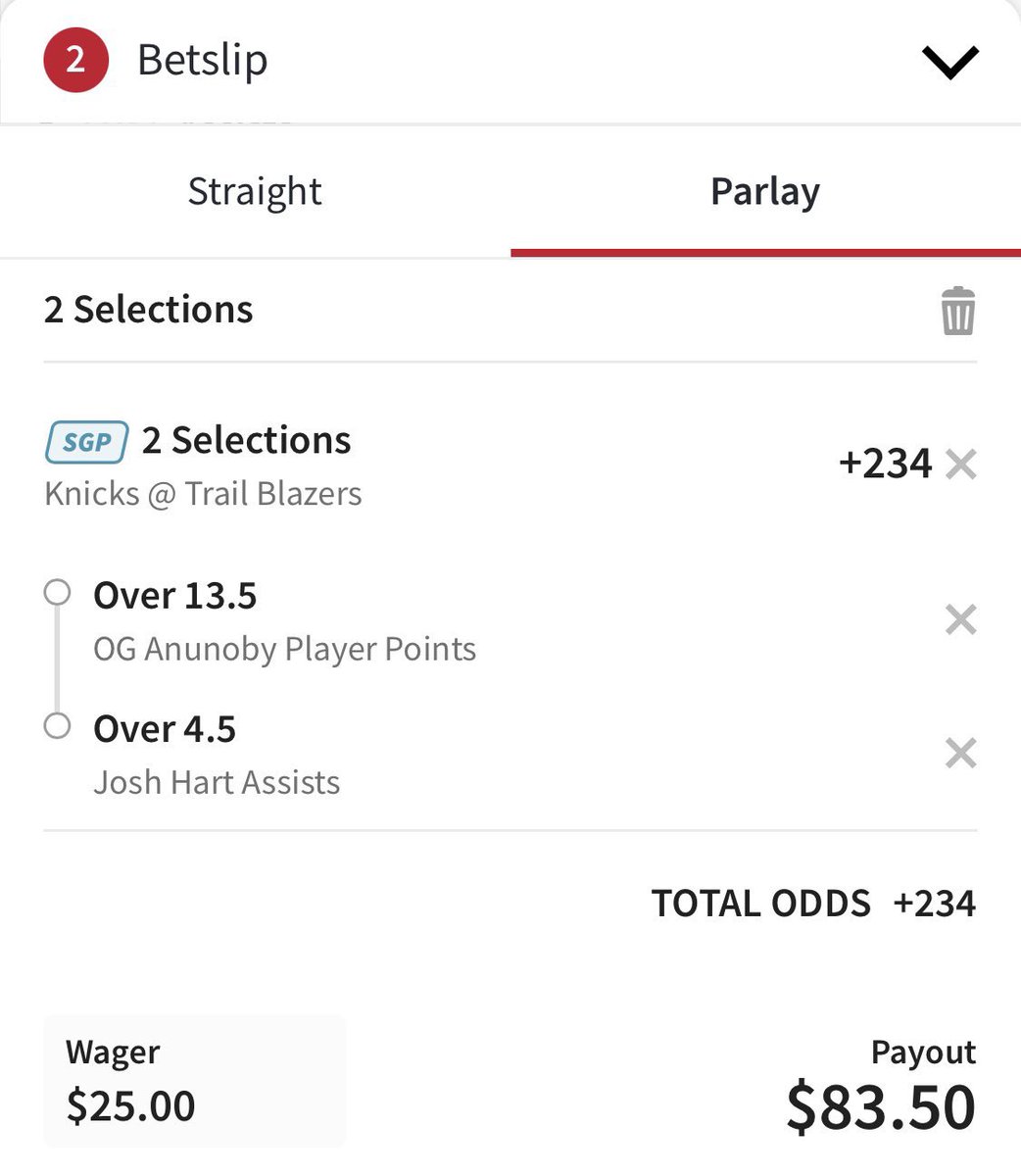 MattChiric0's tweet photo. The Knicks are back in action &amp; I’m locking in my 2-Leg SGP on Tipico where I get 5% Cash Back on all parlays 🔥 @tipico 

(+234) 💰
OG Anunoby o13.5 Pts
Josh Hart o4.5 Asts
#NewYorkForever

Try today ⬇️⬇️⬇️
https://t.co/8E1zyRiuZ2 https://t.co/M98UCzjOsS