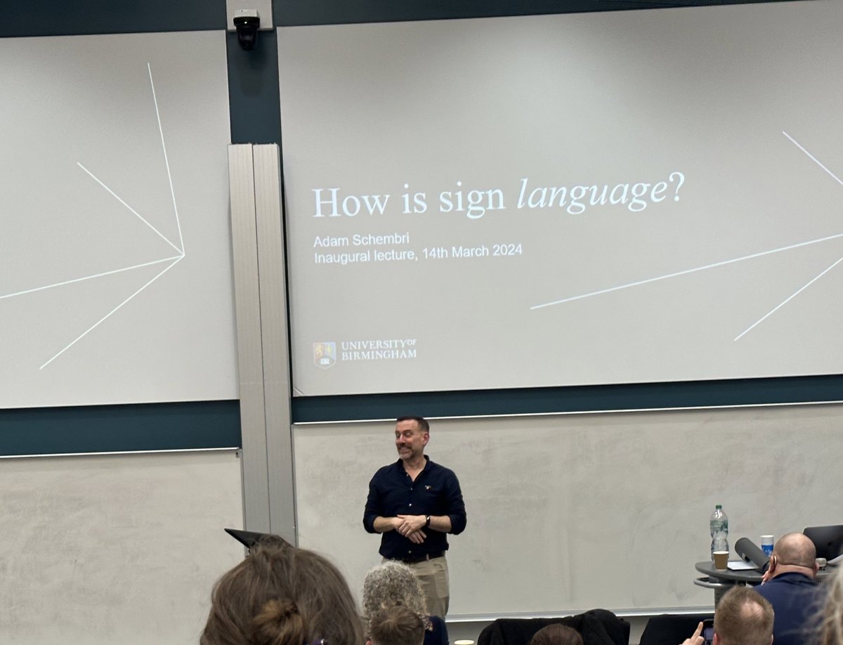 Really enjoyed attending Professor @AdamCSchembri’s inaugural lecture this evening! Congrats, Adam!