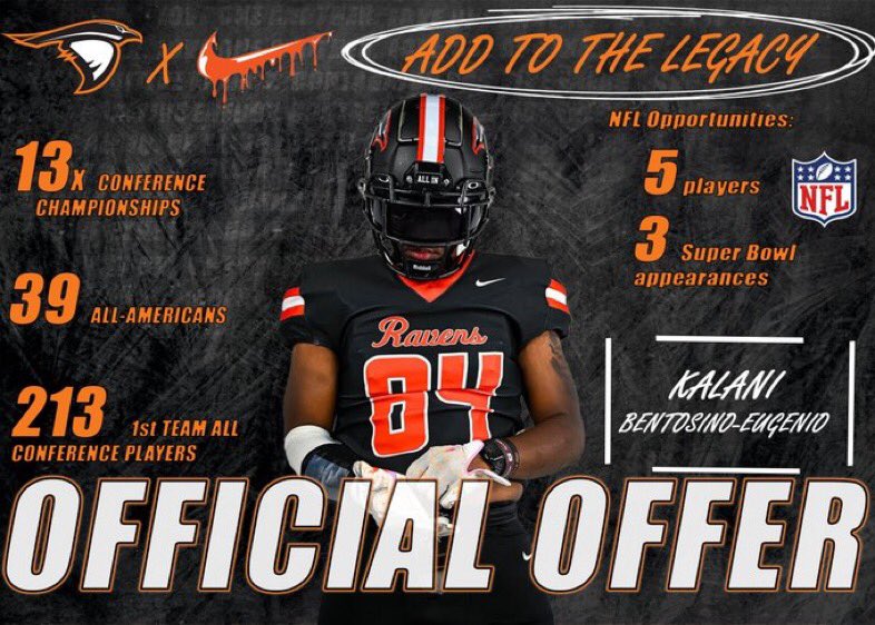 CHEEHOO! I am blessed to receive an offer from Anderson University. Mahalo ke akua🙏🏽 #JUCOPRODUCT #TheRavenWay