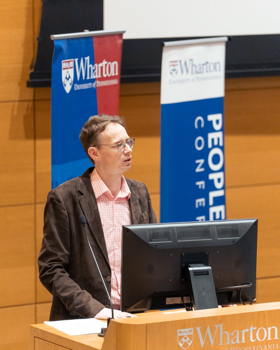 WhartonPA's tweet photo. We are thrilled to welcome you to the 11th annual #Wharton People Analytics Conference (#PAC11)!
Many thanks to @MatthewjBidwell, Faculty Director @WhartonPA for kicking off the day!
#PAC11 #AnalyticsatWharton https://t.co/gMnFTU3hbr