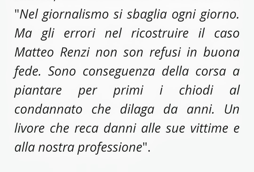 Così scrisse Gianni Riotta, un vero giornalista 👇