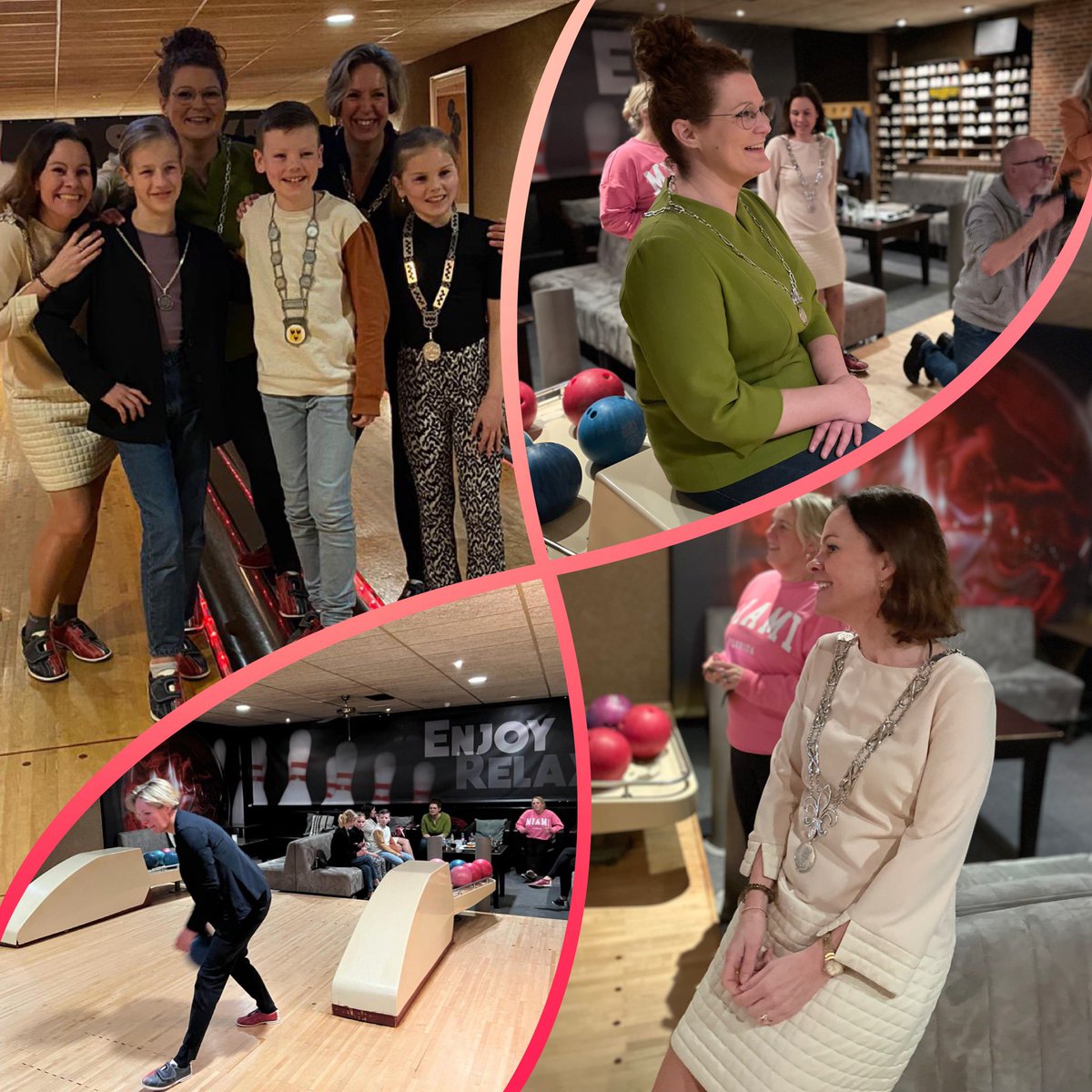 Onze kinderburgemeester Sanne #Renswoude wilde graag eens kennismaken met haar collega’s Fedde en Sara. Dat deden we vanmiddag tijdens een uurtje bowlen en kon mooi zo even bijpraten met @mvanharten #Woudenberg en Marieke Teunissen #Scherpenzeel 

#nuttig #gezellig #buren