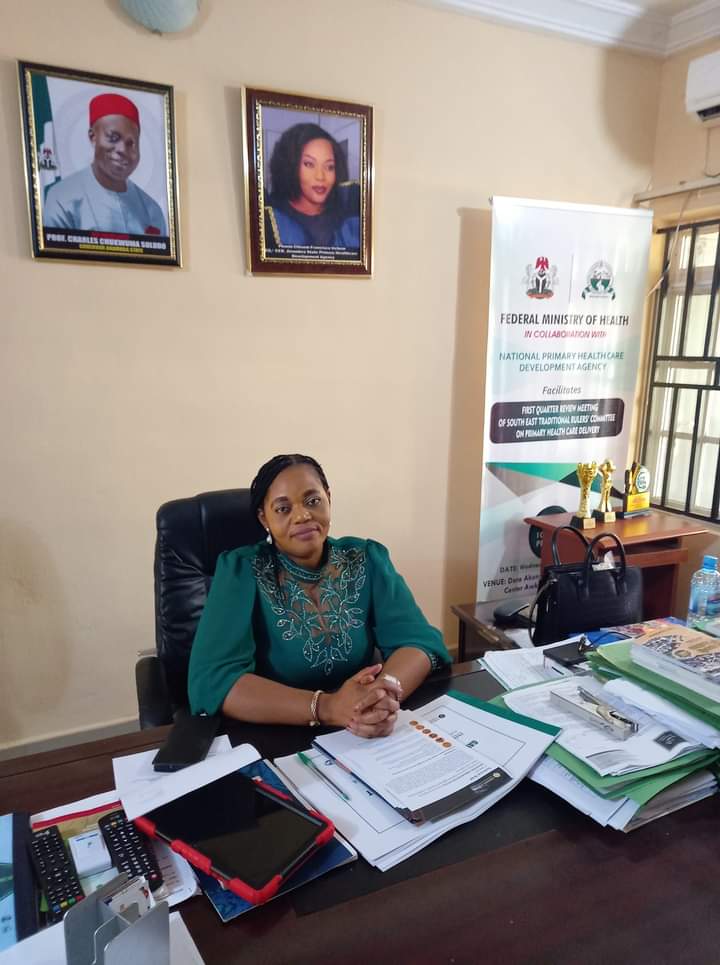 Anambra_SPHCDA's tweet photo. Today our ES/CEO ASPHCDA, Pharm Chisom Uchem marks one year in office. She has piloted affairs of the Agency with grace whilst deploying excellent leadership with team spirit. 

It is with upmost excitement that the Management and Staff of ASPHCDA wishes her a happy  anniversary. https://t.co/dj4e7qclYD