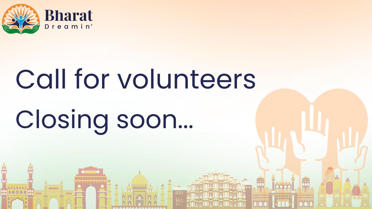 🌟 Call for Volunteers - Join Our Journey! 🌟 Don't miss out on this opportunity ! Hurry up and submit your application before we close the call for volunteers: lnkd.in/e2TYKqh2 @JyothsnaBitra @kdsharmas @iamKapilBatra @omprakash_it #trailblazercommunity #BharatDreamin