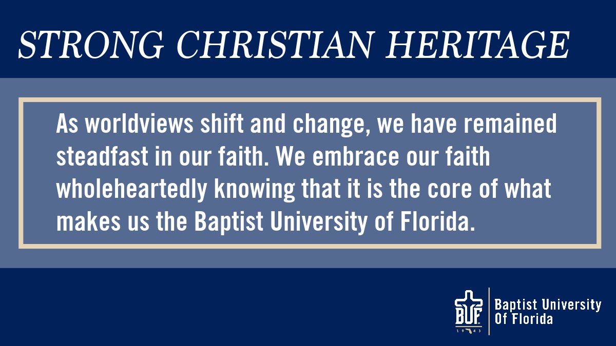 baptistufl's tweet photo. 📣 A Reason to Believe📣

Learn more about who we are at https://t.co/gddecrXPs4 today! https://t.co/st90FmibOM