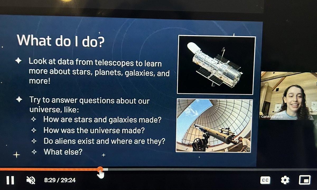 agoldberg_DP's tweet photo. Thank you to Corin Marasco from UF &amp; NASA for presenting to our 5th graders @DelPradoElem about being an astronomer 💫 Students learned so much about her career and astronomy @PBCSDScience @pbscience4u #@mrsK_IBSCI 
#scientistineveryfloridaschool
#SEFS https://t.co/ZodiX8sCU8