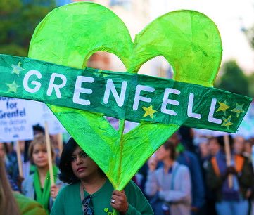 14 June 2017 - 14 March 2024 81 months Never far from my thoughts My love to you all #Grenfell #NeverForget 💚💚💚 📸 no photo credit as I do not know who took it. It was sent to me from September 2018 Silent Walk, by a friend