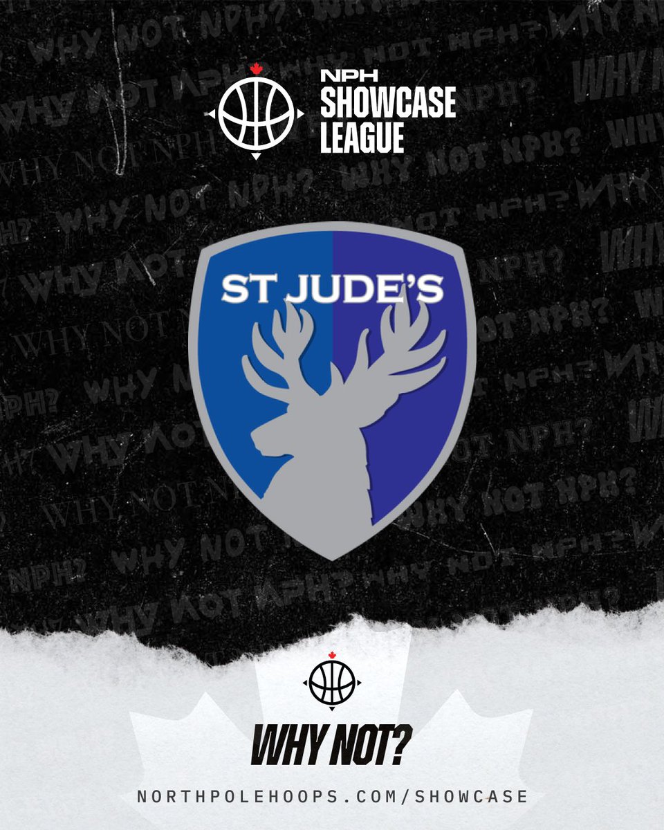 NPHShowcase's tweet photo. Next up from Mississauga, ON ➡️ WELCOME St Jude’s Harts to the S/S season of the NPH Showcase League 🔥 There’s some current NBA players from Mississauga, let’s see who’s up next 👀 https://t.co/Zz7n8bw0Pu