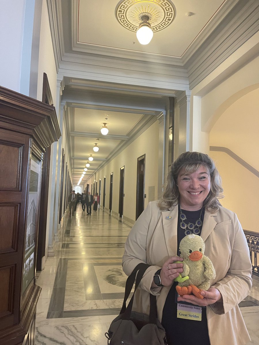 It is important that people with Cystic Fibrosis remain apart to prevent spreading  bacteria that could result in awful infections. When <a href="/CF_Foundation/">Cystic Fibrosis Foundation</a> hosts events only one person with CF can attend in person. Cohen sent his “ducky” to represent and boy did Ducky advocate.