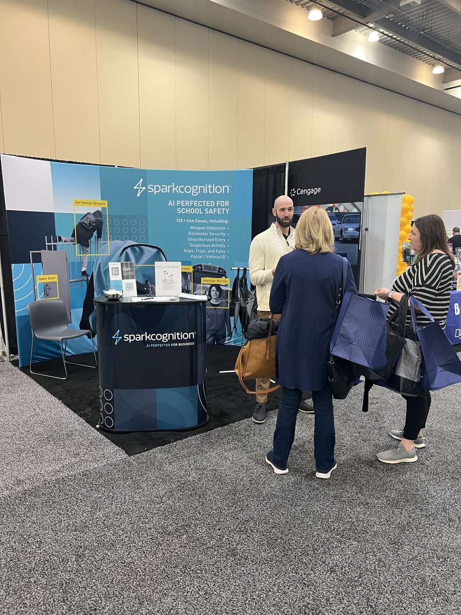 We're excited to be at #MACUL24! Stop by booth #248 to learn how #VisualAI is helping to provide a safe environment for schools. We’ll show you how the tech works, answer common questions about deployment, and more. @MACUL Info here: sparkcognition.com/events/michiga…